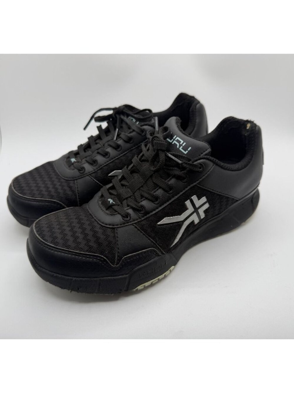 Kuru Quantum Sneakers Women's Size 7 Black Athletic Sporty Running Shoe